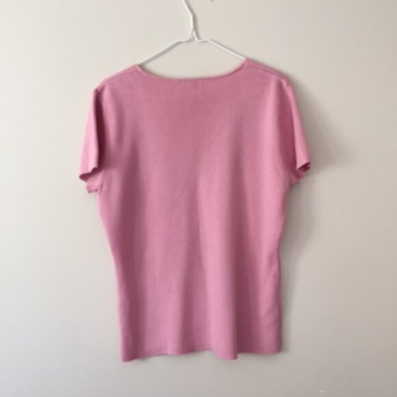 DRESS BARN WOMEN TOP  SIZE XL  COLOR: PINK - Picture 3 of 3